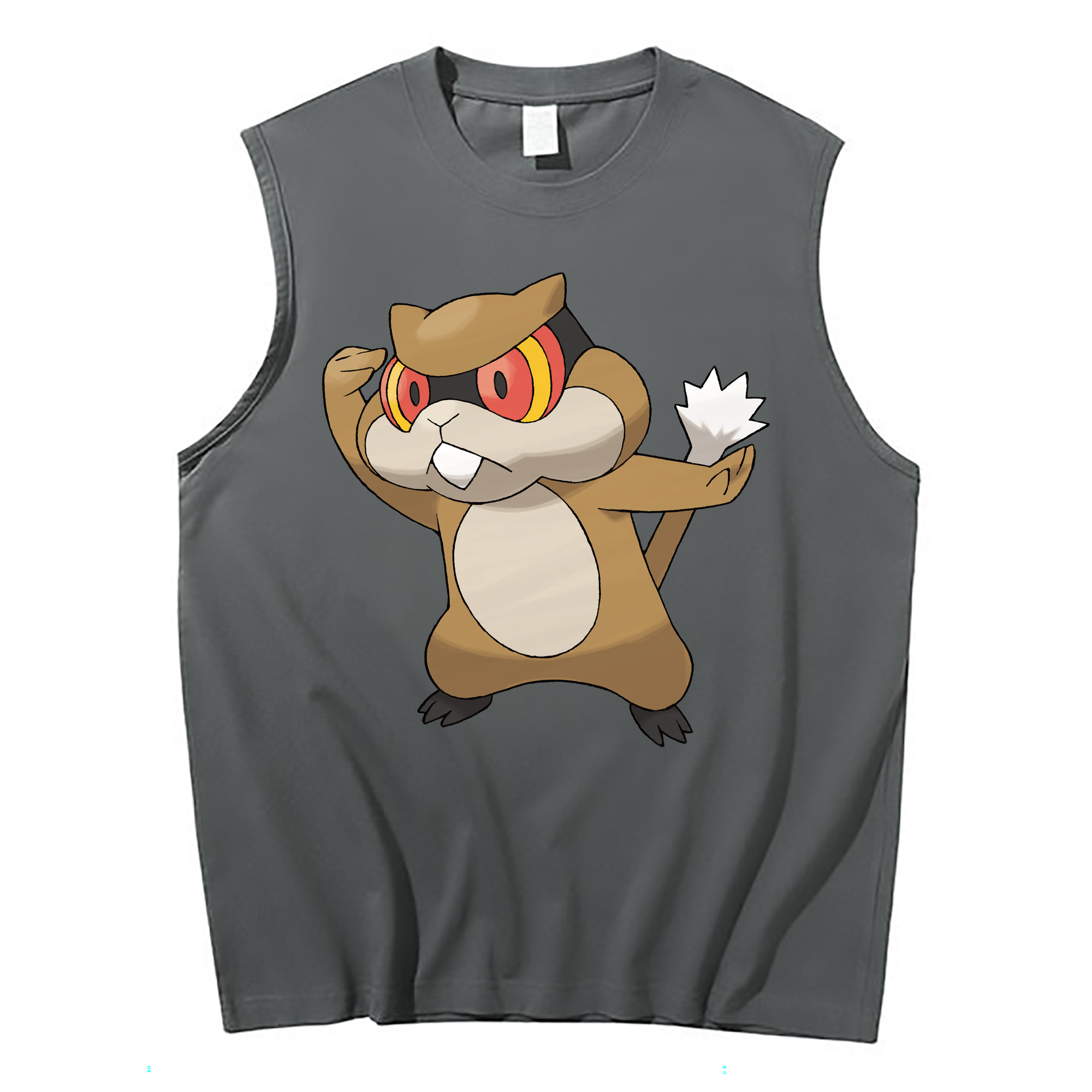 （画像用） ポケットモンスター Pokémon コットン100％タンクトップ（フロントプリント）
